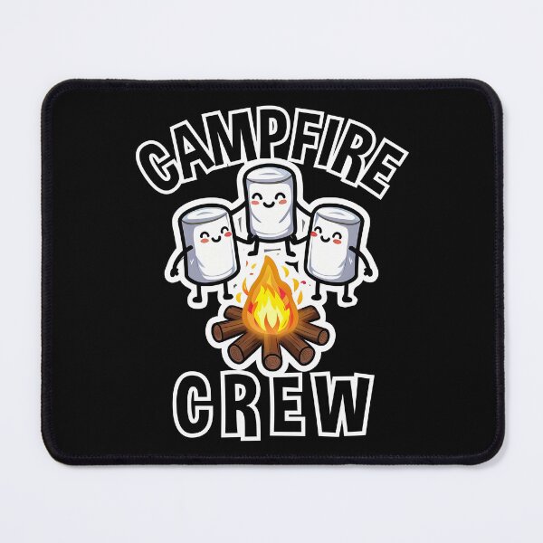Item preview, Cute Campfire Crew Marshmallow Friends designed and sold by JerdbordinShop.