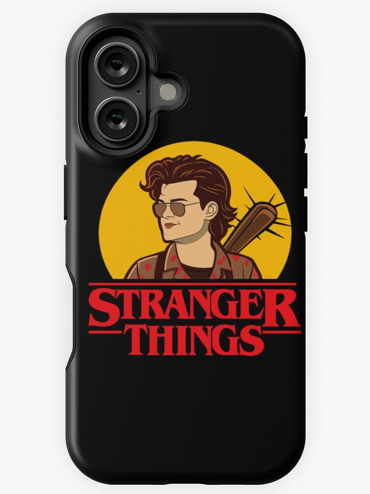 Thumbnail 1 of 4, iPhone Case, Stranger Things Steve harrington designed and sold by timegraf.
