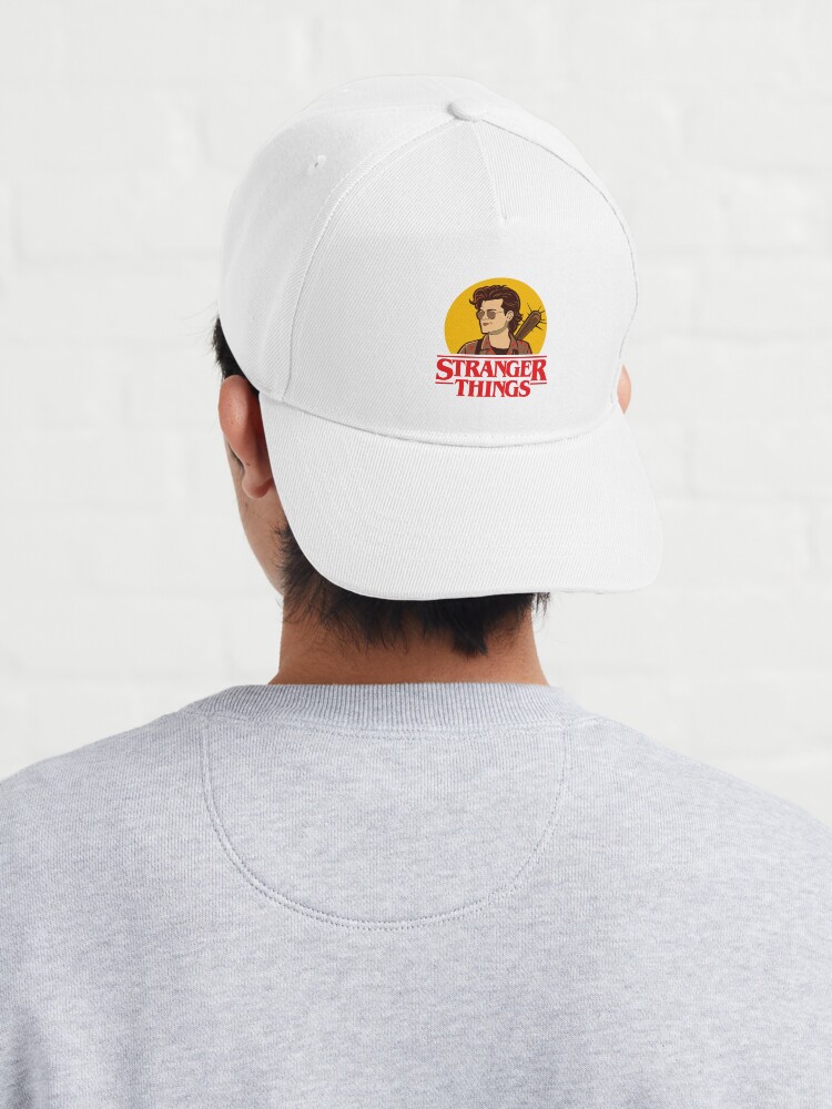 Thumbnail 4 of 7, Cap, Stranger Things Steve harrington designed and sold by timegraf.