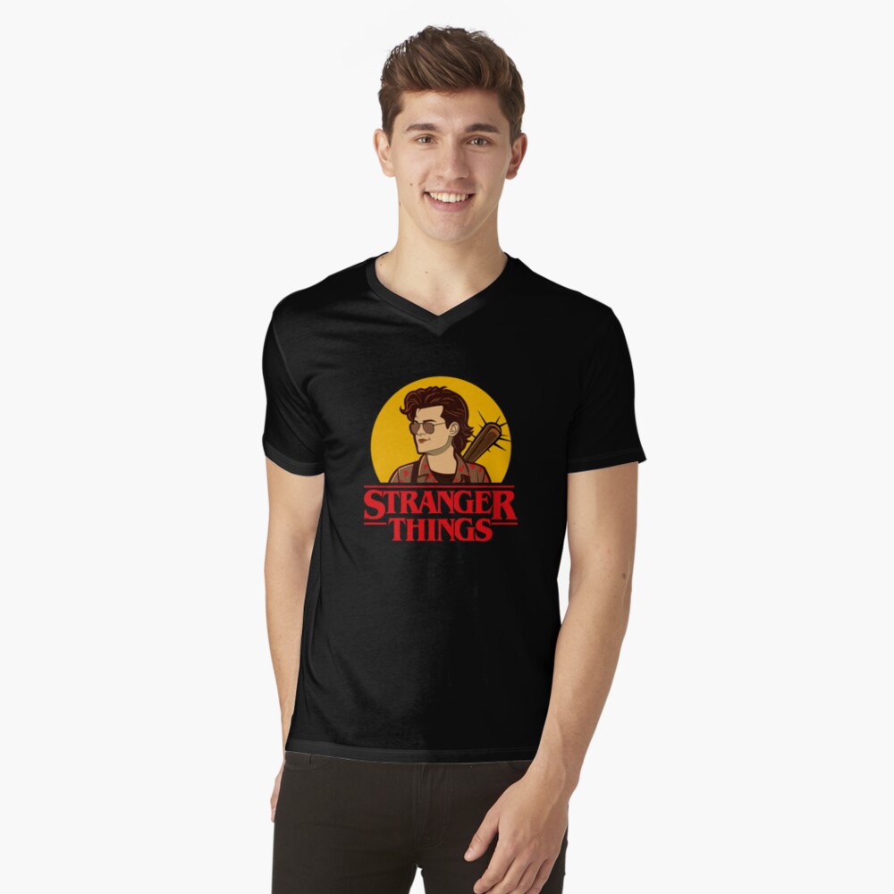 Item preview, V-Neck T-Shirt designed and sold by timegraf.