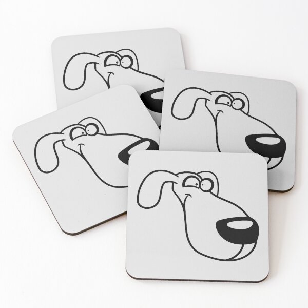 Item preview, Dog Face Funny Silly Comic Crazy Comic Comic Cartoon designed and sold by shirt-o-mat.