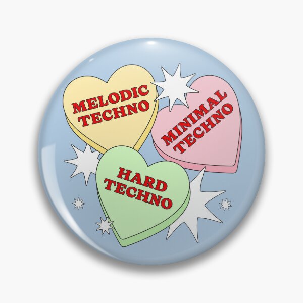 Artikelvorschau, Techno-Musik-Liebhaber - Valentinstag Candy Hearts entworfen und verkauft von Urban-Alien.