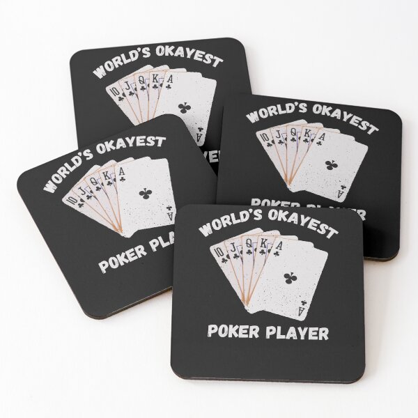 Item preview, Worlds Okayest Poker Player Funny Gambling Game Lover designed and sold by Dressed For  Duty.