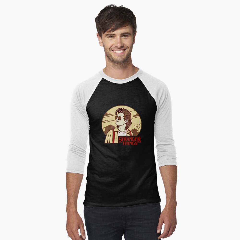 Item preview, Baseball ¾ Sleeve T-Shirt designed and sold by timegraf.