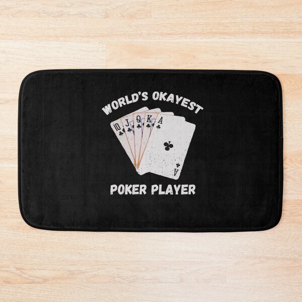 Item preview, Worlds Okayest Poker Player Funny Gambling Game Lover designed and sold by Dressed For  Duty.