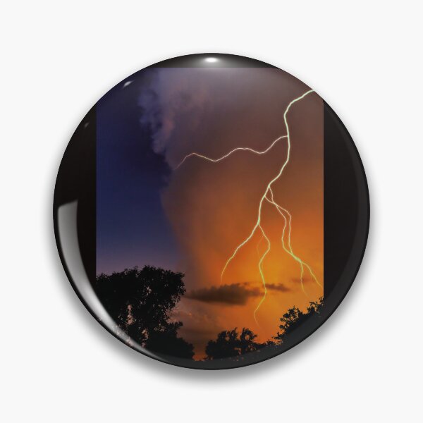 Item preview, Isolated Thunderstorm W/Cameo Appearance Of A Demon designed and sold by Vince Scaglione.