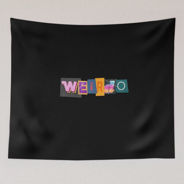 Item preview, Weirdo - Retro Cool Lettering Collage Magazine Gift designed and sold by koalateess.