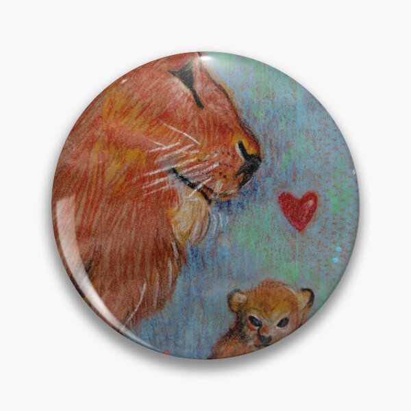 Item preview, African Lion and Cub designed and sold by SnacktimeArts.