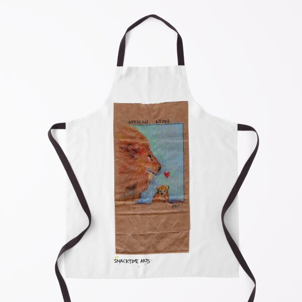 Item preview, African Lion and Cub designed and sold by SnacktimeArts.