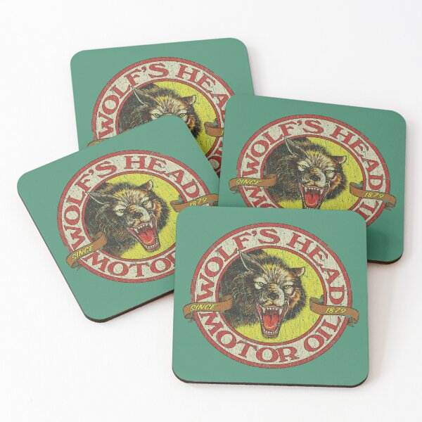 Item preview, Wolf’s Head Motor Oil 1879 designed and sold by AstroZombie6669.