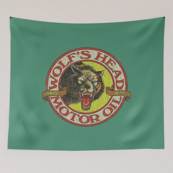 Item preview, Wolf’s Head Motor Oil 1879 designed and sold by AstroZombie6669.