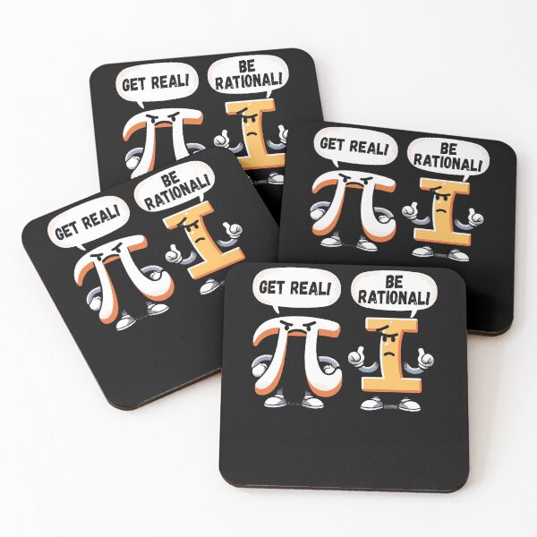 Item preview, Get It Real Be That Rational Funny Pi Math Student Teacher designed and sold by Dressed For  Duty.