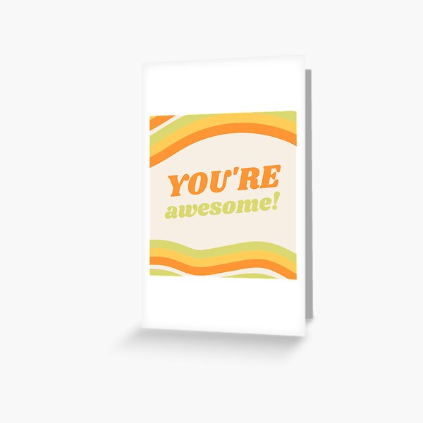 Item preview, your're awesome! designed and sold by kaymarief.