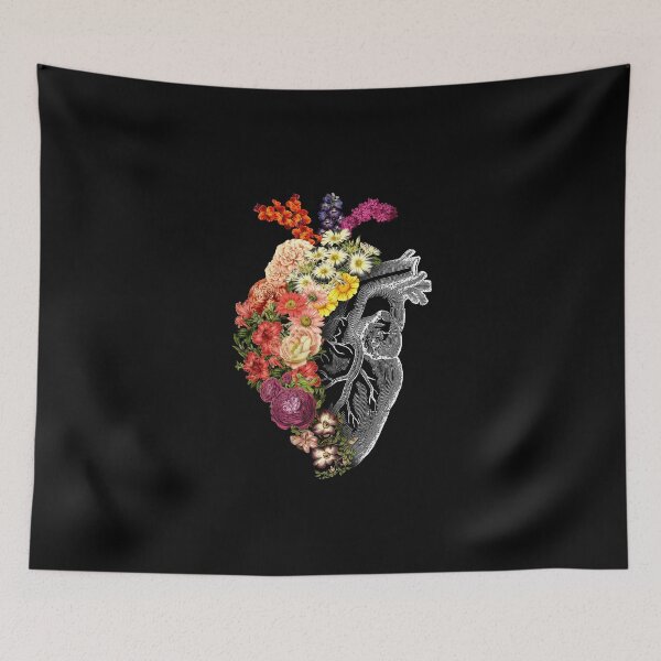 Item preview, Flower Heart Spring Mothers Day by Tobe Fonseca designed and sold by Tobe Fonseca®.