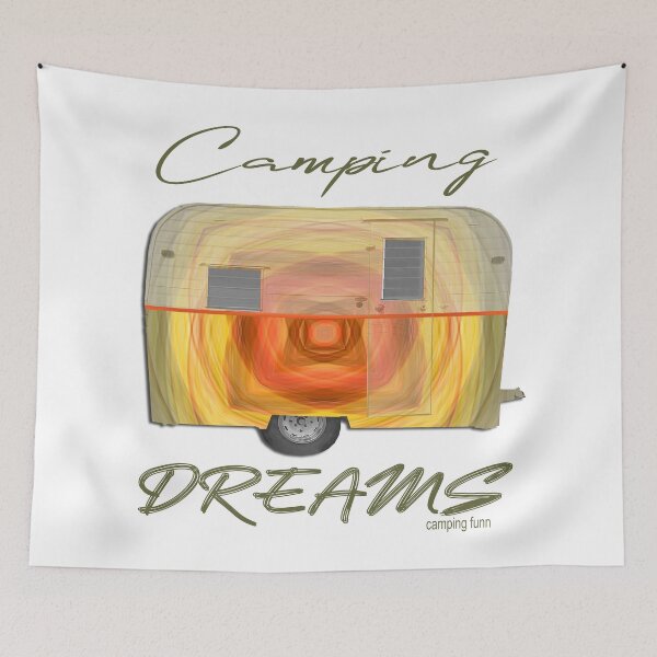 Item preview, Camping Dreams-20 by Cecile Grace Charles designed and sold by CecileCharles.
