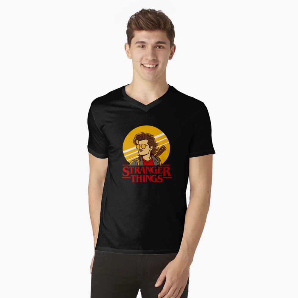 Item preview, V-Neck T-Shirt designed and sold by timegraf.