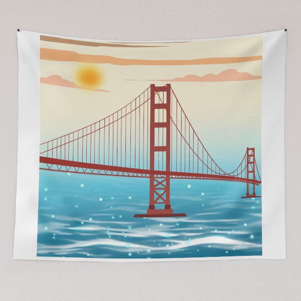 Item preview, Bridge in Sparkling water designed and sold by ArsyCreation.