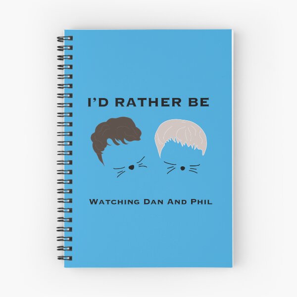 Item preview, I’d Rather be watching Dan and Phil 2025 edition designed and sold by melissatayylorr.