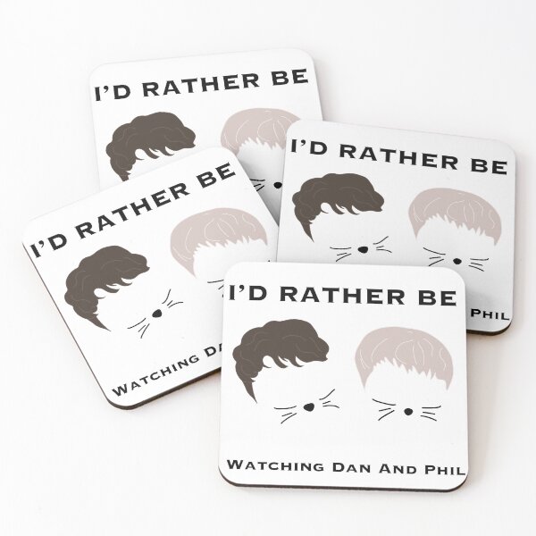 Item preview, I’d Rather be watching Dan and Phil 2025 edition designed and sold by melissatayylorr.