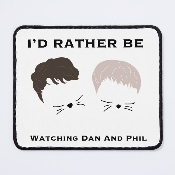 Item preview, I’d Rather be watching Dan and Phil 2025 edition designed and sold by melissatayylorr.