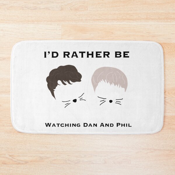 Item preview, I’d Rather be watching Dan and Phil 2025 edition designed and sold by melissatayylorr.