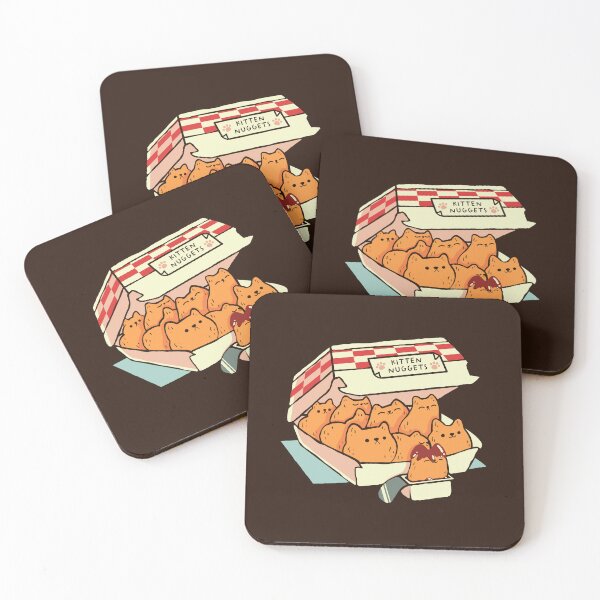 Item preview, Kitten Nuggets Fast Food Cat by Tobe Fonseca designed and sold by Tobe Fonseca®.