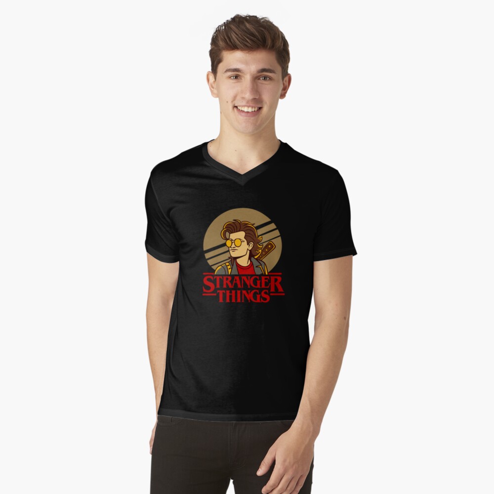 Item preview, V-Neck T-Shirt designed and sold by timegraf.