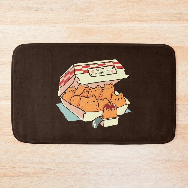 Item preview, Kitten Nuggets Fast Food Cat by Tobe Fonseca designed and sold by Tobe Fonseca®.