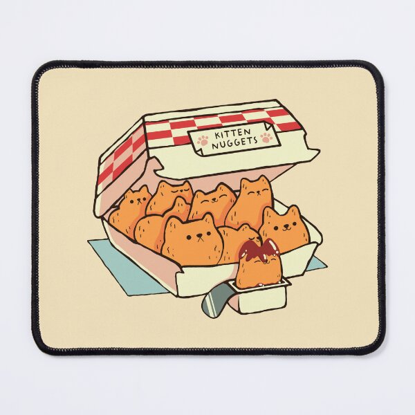 Item preview, Small Kitten Nuggets Fast Food Cat by Tobe Fonseca BEIGE designed and sold by Tobe Fonseca®.