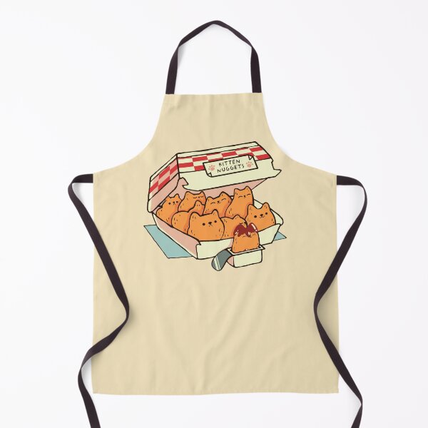 Item preview, Small Kitten Nuggets Fast Food Cat by Tobe Fonseca BEIGE designed and sold by Tobe Fonseca®.