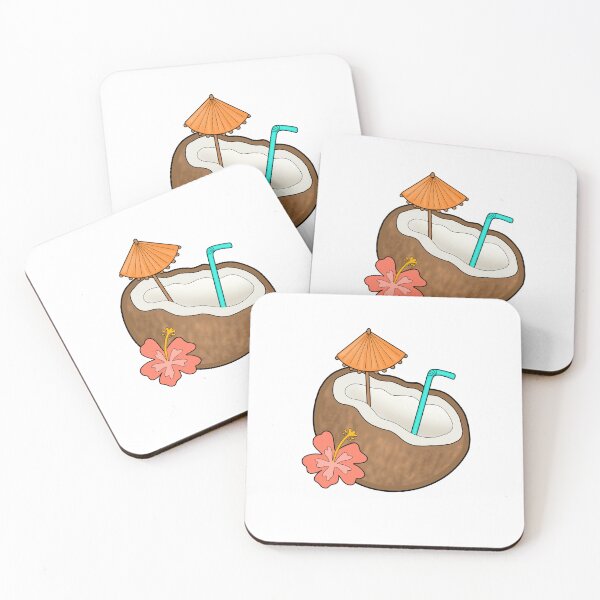 Item preview, Tropical Coconut Drink designed and sold by honeybutterfly.