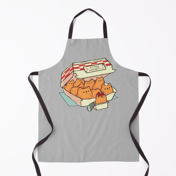 Item preview, Kitten Nuggets Sticker Fast Food Cat by Tobe Fonseca designed and sold by Tobe Fonseca®.