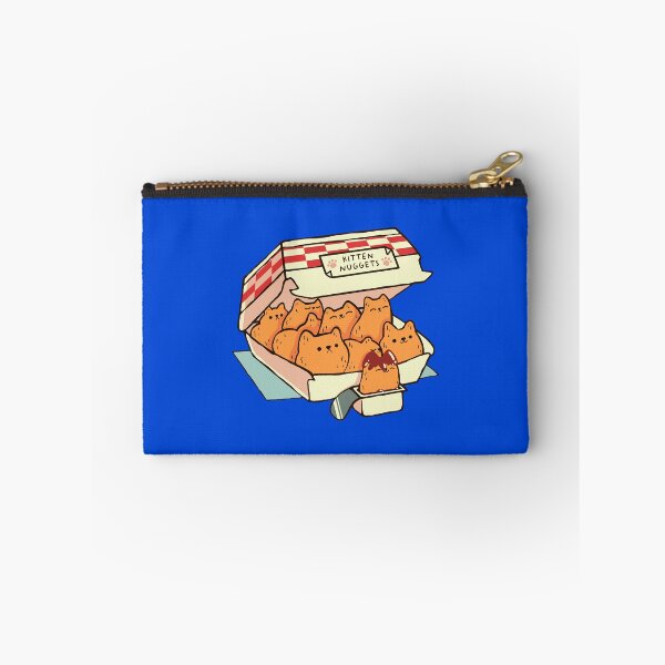Item preview, Small Kitten Nuggets Fast Food Cat by Tobe Fonseca Blue designed and sold by Tobe Fonseca®.