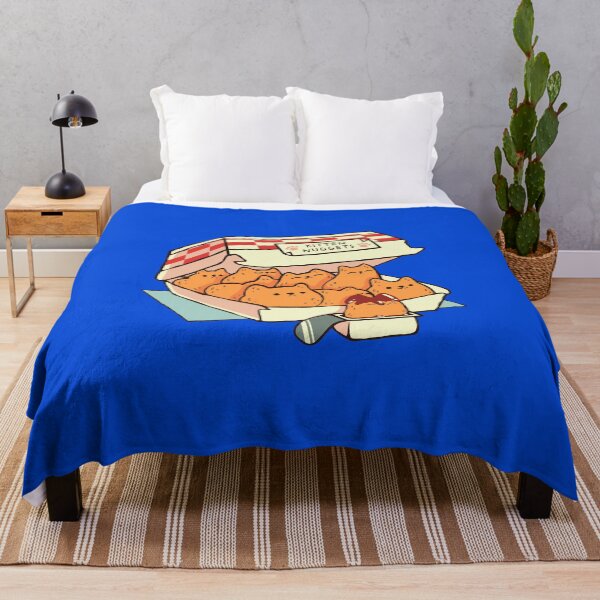 Item preview, Small Kitten Nuggets Fast Food Cat by Tobe Fonseca Blue designed and sold by Tobe Fonseca®.