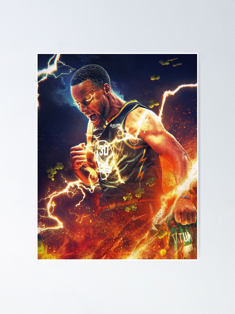 Steph Curry Lightning Graphic