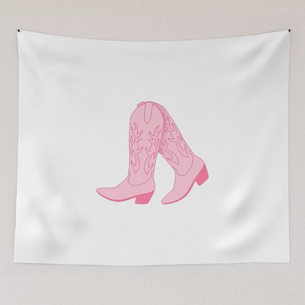 Item preview, Pink Cowgirl Boots designed and sold by honeybutterfly.