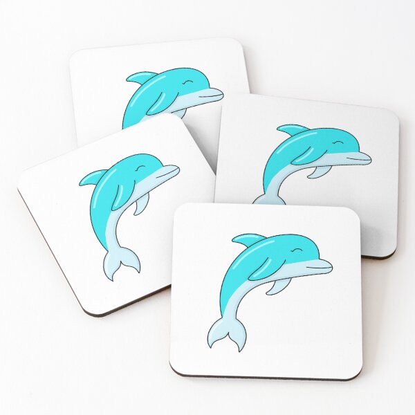 Item preview, Happy Blue Dolphin designed and sold by honeybutterfly.