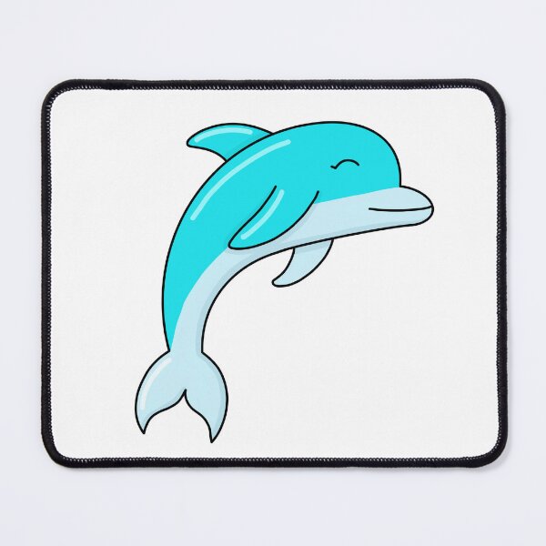 Item preview, Happy Blue Dolphin designed and sold by honeybutterfly.