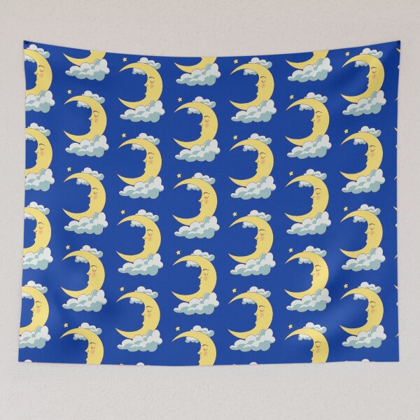 Item preview, Sleeping moon in the clouds  designed and sold by IreneRuya.
