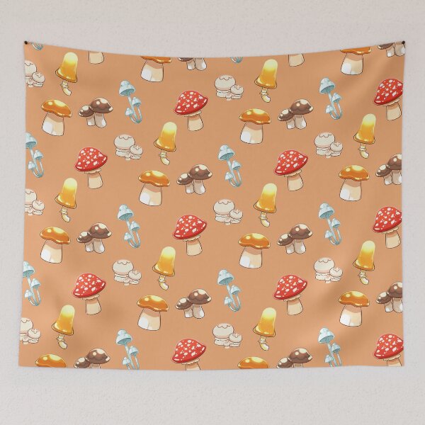 Item preview, Cute Mushroom Pattern designed and sold by SandDolphin.