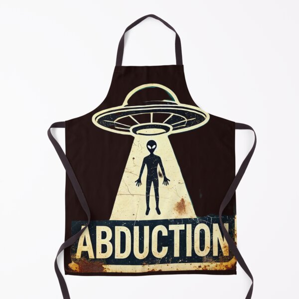 Item preview, "Retro UFO Abduction Sticker" designed and sold by Wiredart.