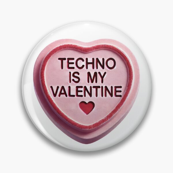 Artikelvorschau, Techno ist mein Valentinsgruß - Valentinstag-Bonbonherz entworfen und verkauft von Urban-Alien.