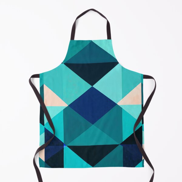Item preview, Cyan and Blue Rhombuses Patterns designed and sold by LKozerski.