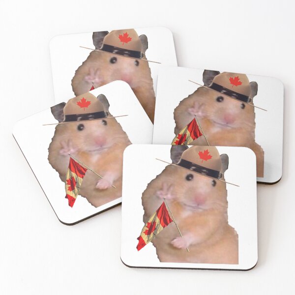 Item preview, Hamster love and peace, meme, Canada designed and sold by Martinez-TS.