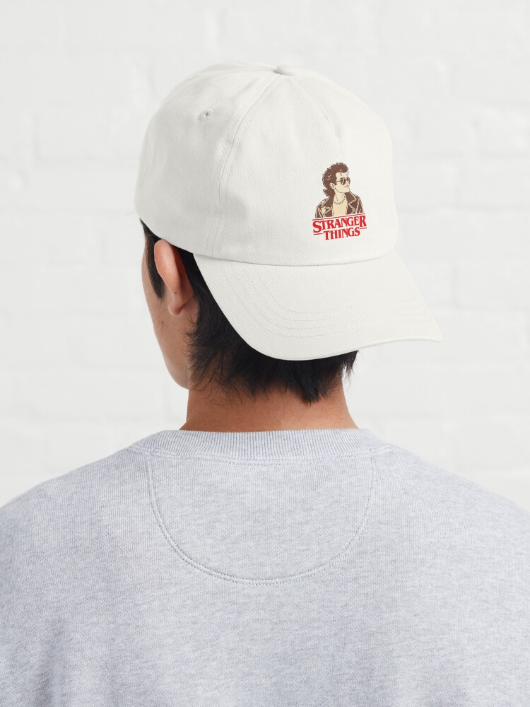 Thumbnail 4 of 7, Cap, Stranger Things Steve harrington designed and sold by timegraf.