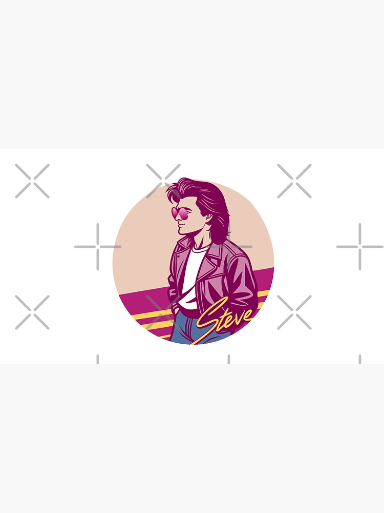 Thumbnail 7 of 7, Cap, Stranger Things Steve harrington designed and sold by timegraf.