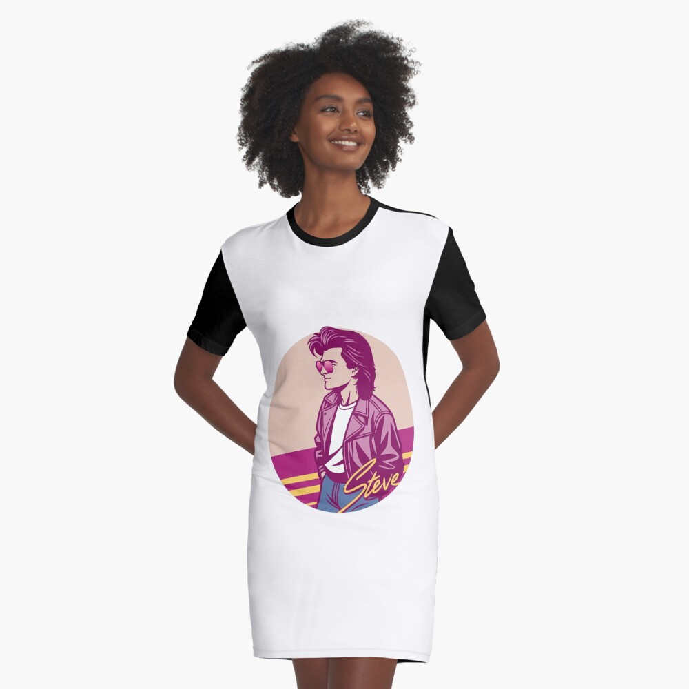 Item preview, Graphic T-Shirt Dress designed and sold by timegraf.
