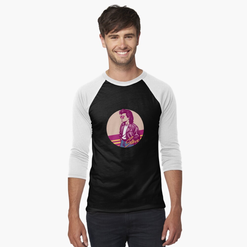 Item preview, Baseball ¾ Sleeve T-Shirt designed and sold by timegraf.