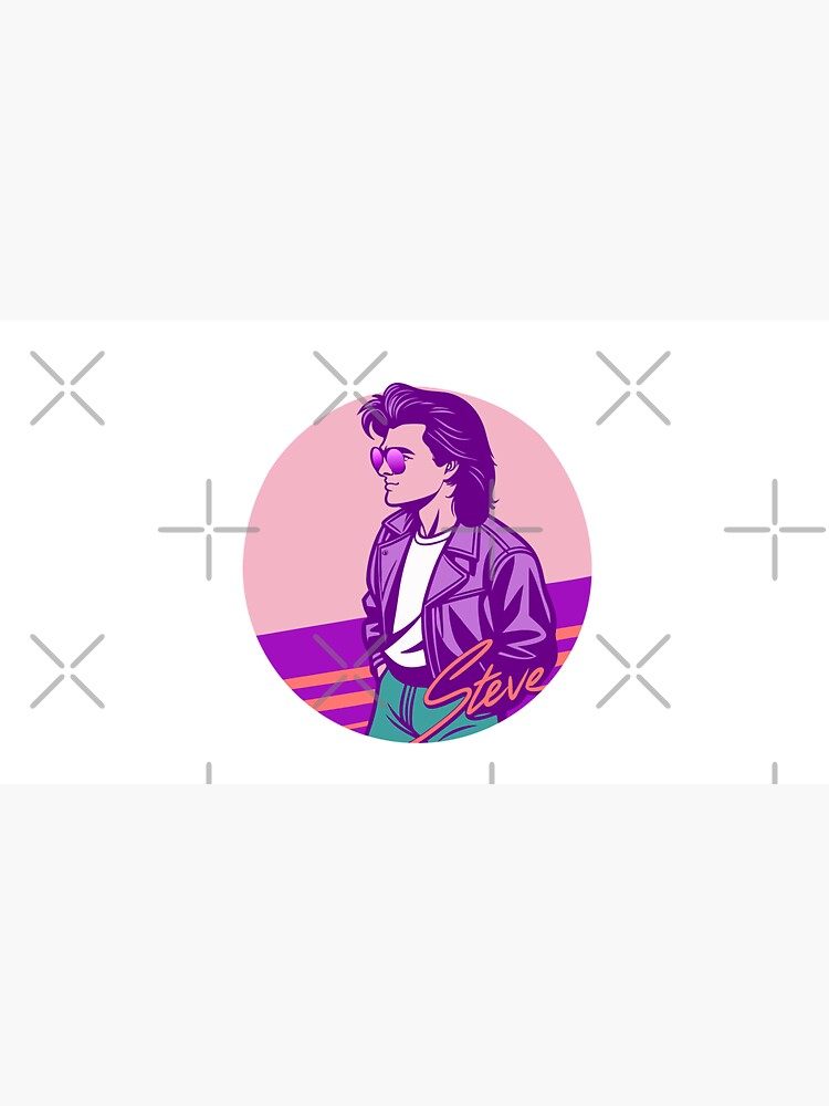 Thumbnail 7 of 7, Cap, Stranger Things Steve harrington designed and sold by timegraf.