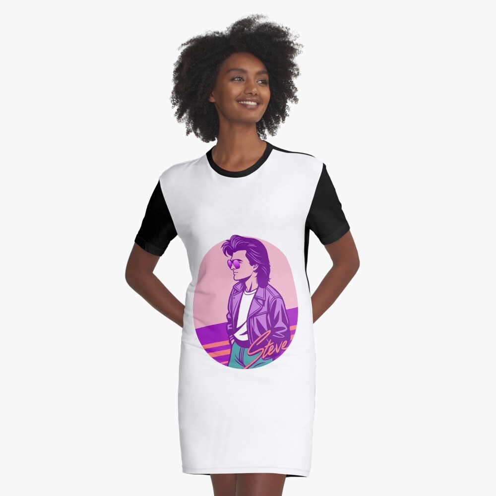 Item preview, Graphic T-Shirt Dress designed and sold by timegraf.